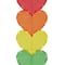 63" Valentine's Day Collection Rainbow LED Pre-Lit Valentine's Stacked Hearts Plug In Decoration